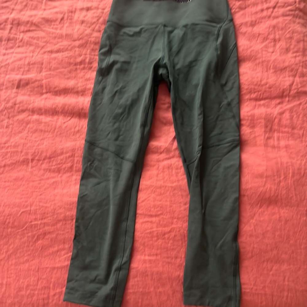 Green Outdoor Voices Leggings